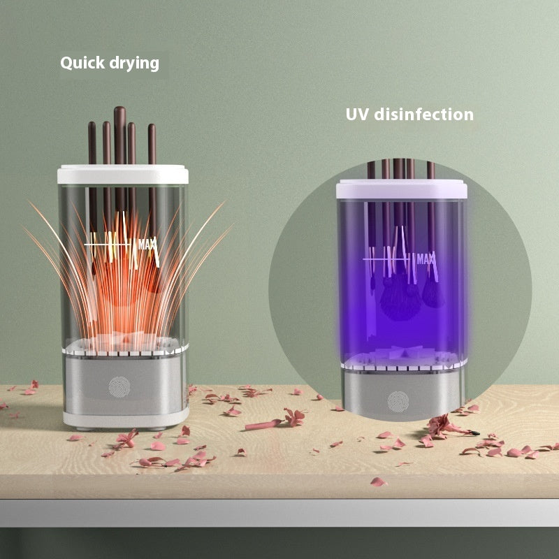Electric Makeup Brush Cleaning