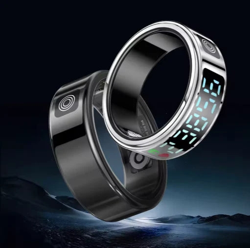 Smart Ring With Display Screen Touch Flip Smart Finger