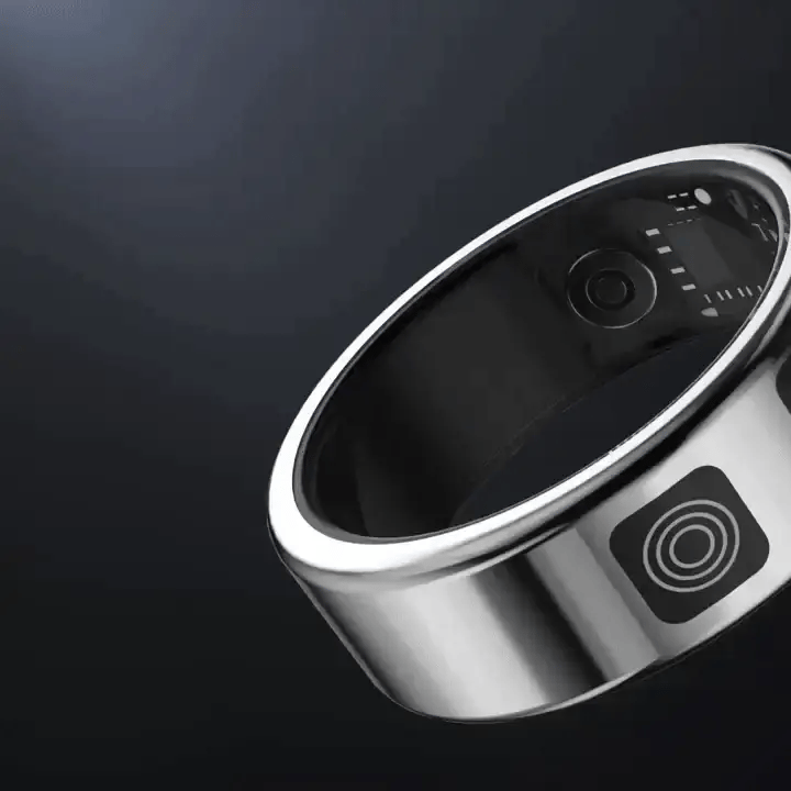 Smart Ring With Display Screen Touch Flip Smart Finger